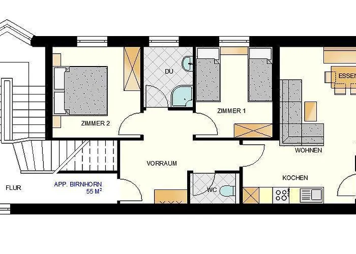 Niedermoser 아파트 레오강